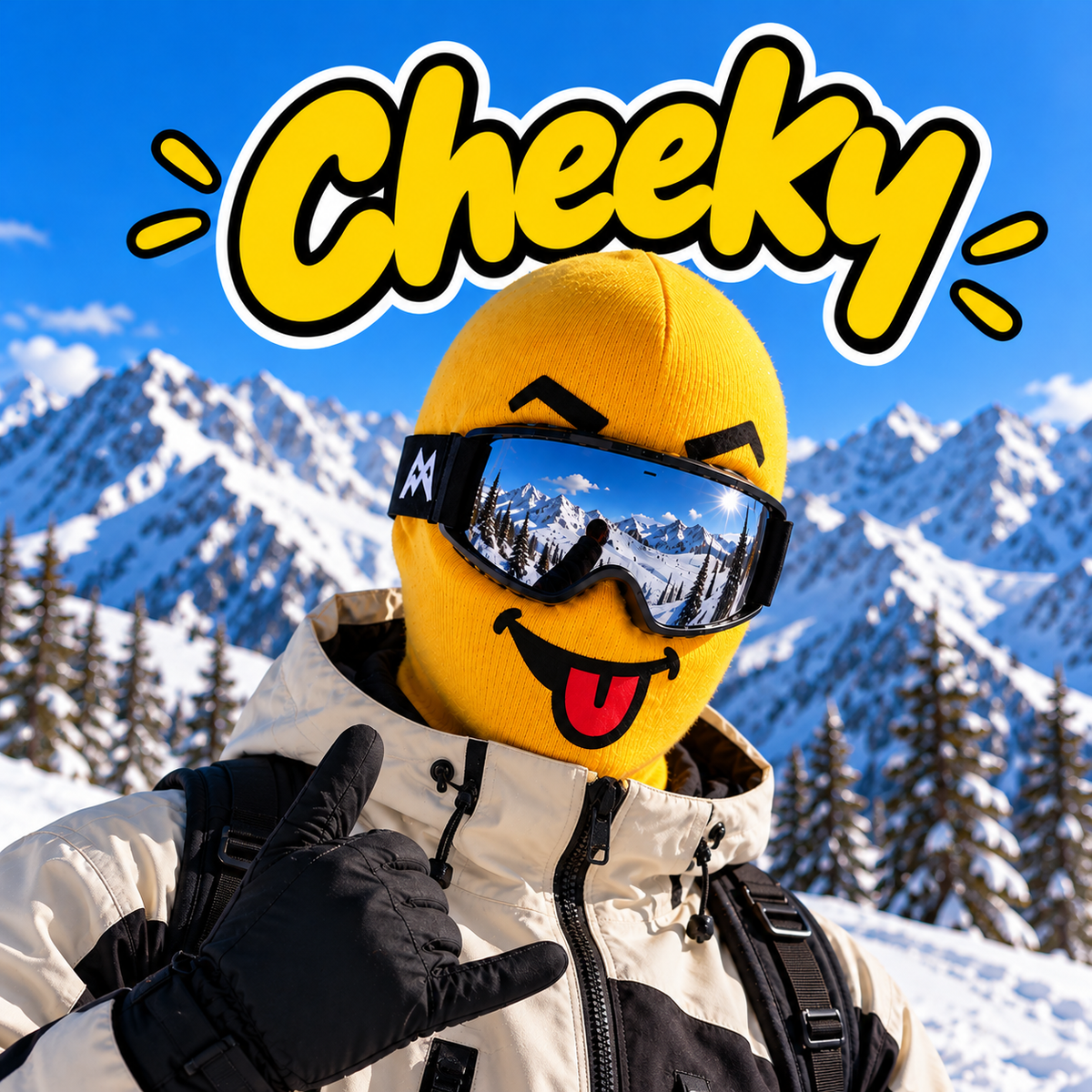 SkiYellow Ski Mask